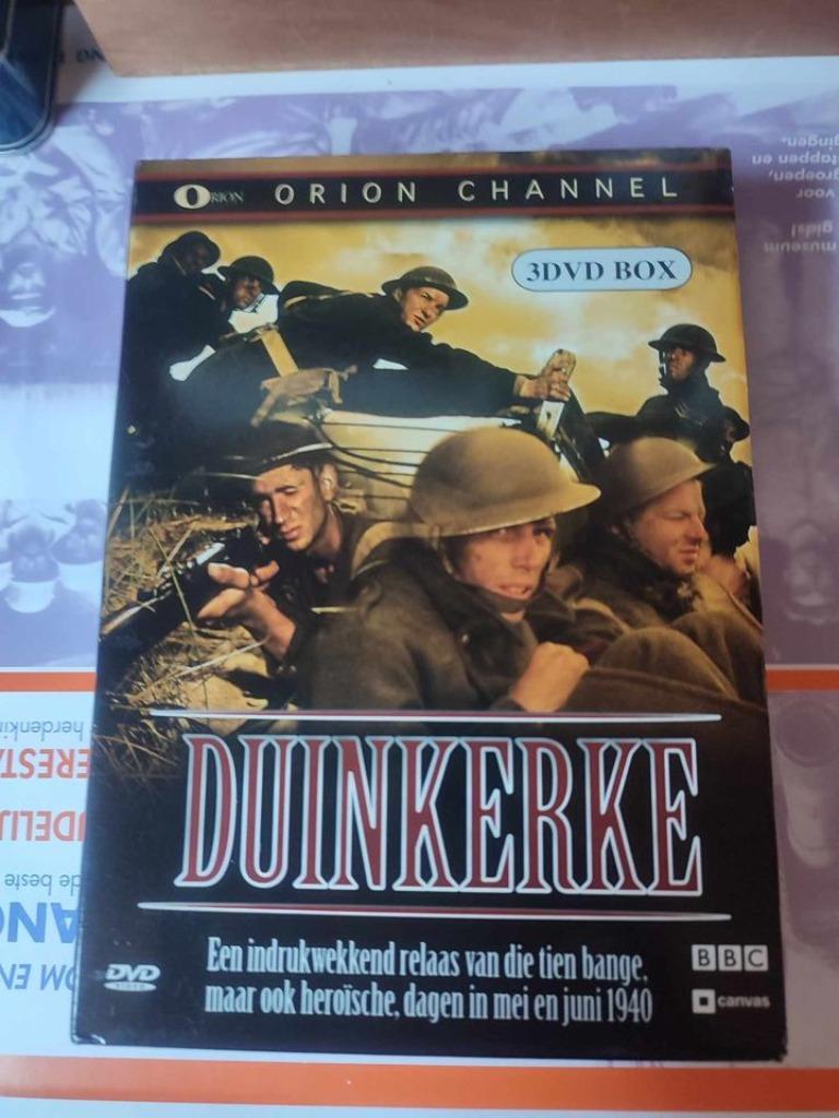 dvd box Duinkerke, Ophalen of Verzenden, Zo goed als nieuw, Oorlog of Misdaad, Boxset