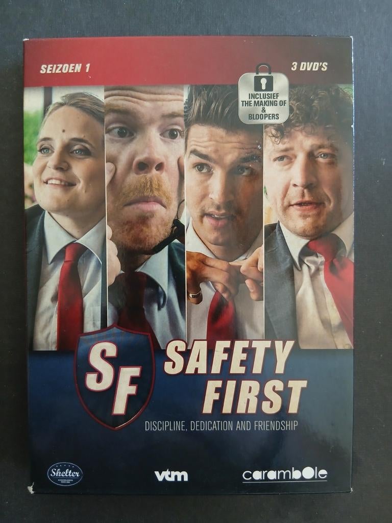 Safety first - Ben Segers , Matteo Simoni, Cd's en Dvd's, Ophalen of Verzenden, Zo goed als nieuw, Komedie, Boxset