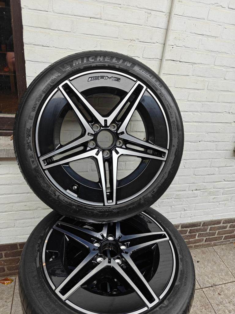 Ensemble d'été large original pour Mercedes AMG W206 à vendr, Neuf, Pneus et Jantes, 255 mm, Pneus été