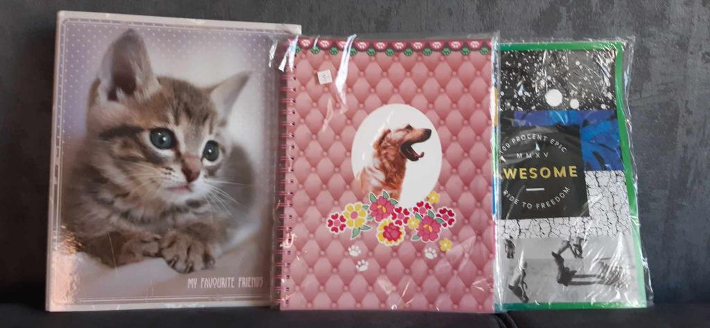 nouveau classeur à anneaux et 2 nouveaux carnets, tous avant, Enlèvement ou Envoi, Neuf
