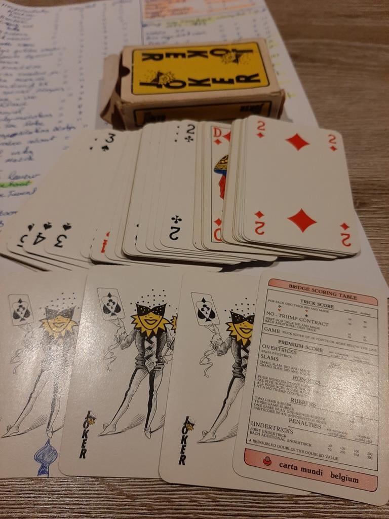 Joker plus speelkaarten, Verzamelen, Ophalen of Verzenden, Gebruikt, Speelkaart(en)