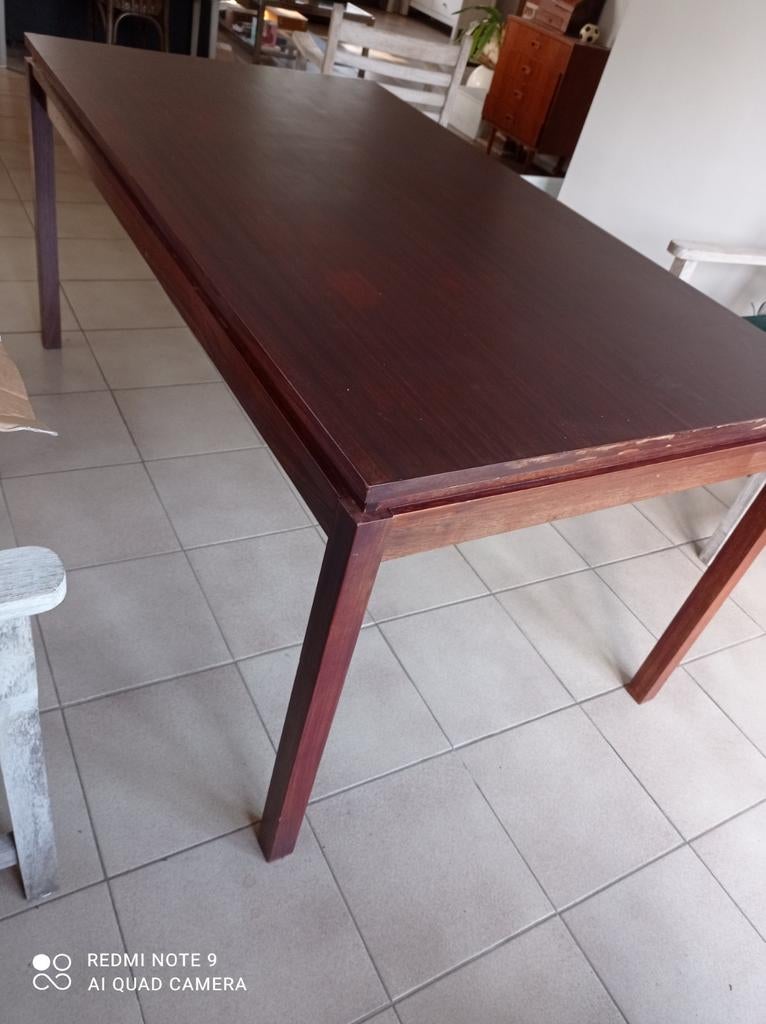 tafel, Huis en Inrichting, Tafels | Eettafels, Ophalen, Zo goed als nieuw, Rechthoekig