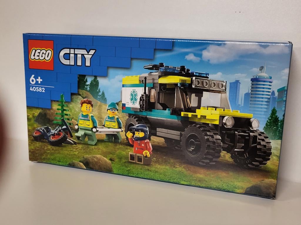 Lego City 4x4 Terreinambulance redding (40582), Ophalen of Verzenden, Nieuw, Complete set, Lego
