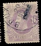 Belg. 1869 - Leopold II nr 36, Postzegels en Munten, Verzenden, Gestempeld