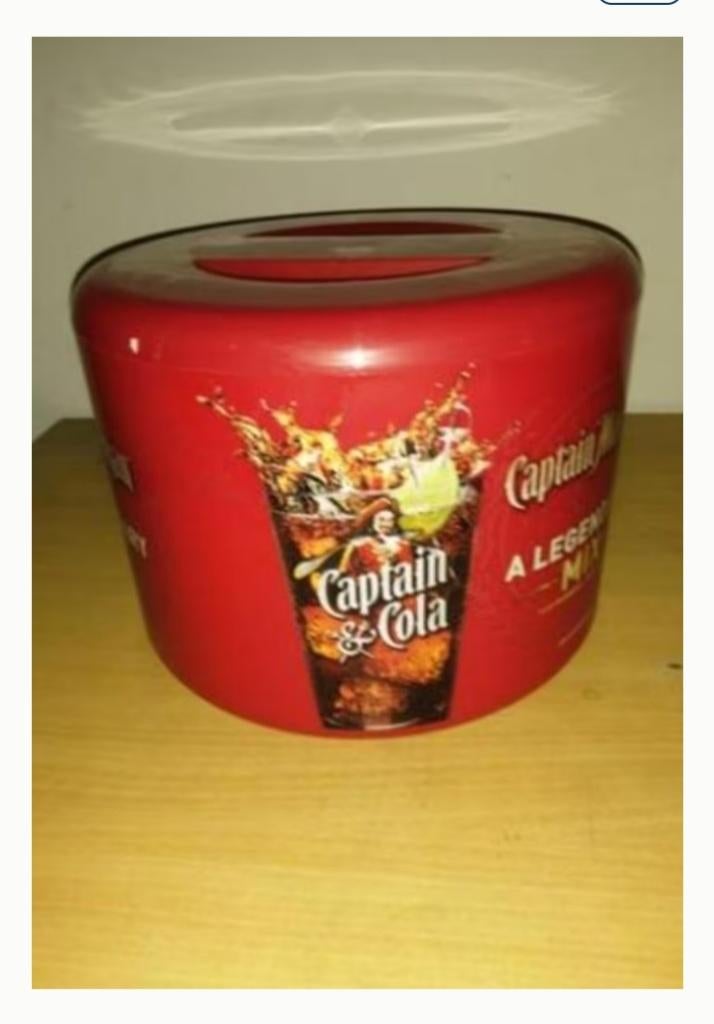 Seau à glace capitaine Morgan, Enlèvement ou Envoi, Utilisé
