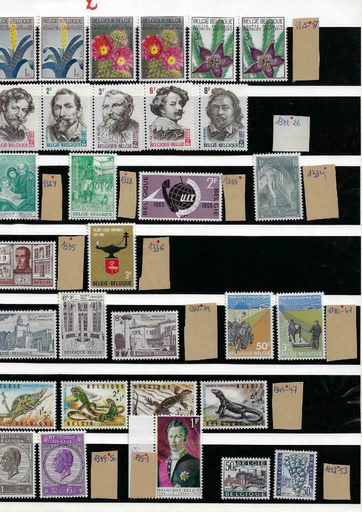 timbres Feuille de collection MNH Belgique, Timbres & Monnaies, Timbres | Europe | Belgique, Sans timbre, Enlèvement ou Envoi