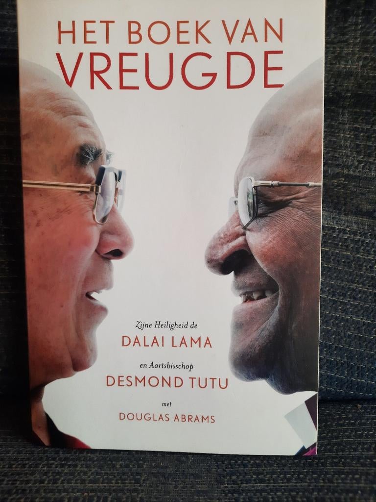 Het boek van vreugde Dalai Lama Desmond Tutu, Boeken, Filosofie, Gelezen, Algemeen, Ophalen of Verzenden
