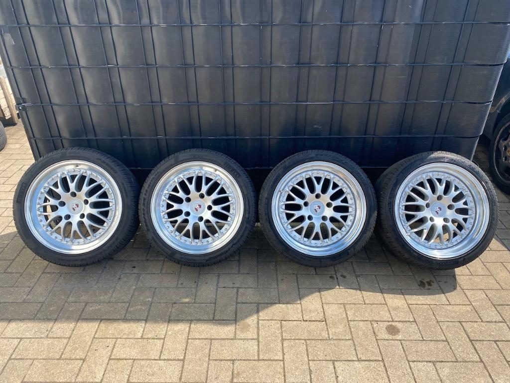 18" Eta Beta Krone velgen voor Porsche, Ophalen, 18 inch, Velg(en), Personenwagen