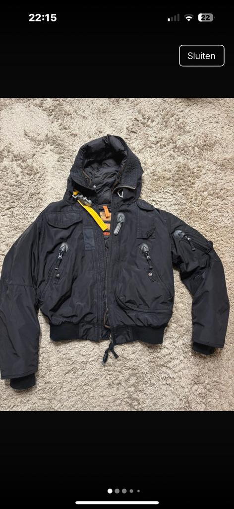 Parajumpers winter jas, Enlèvement ou Envoi, Comme neuf, Taille 46 (S) ou plus petite, Noir