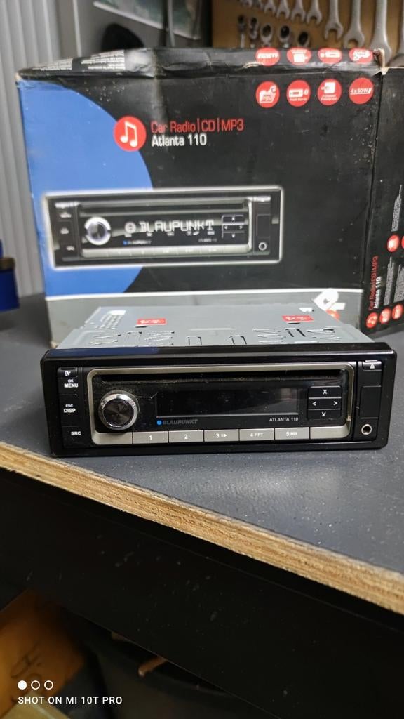 Auto radio Blaupunkt nieuw!!, Audio, Tv en Foto, Ophalen, Nieuw