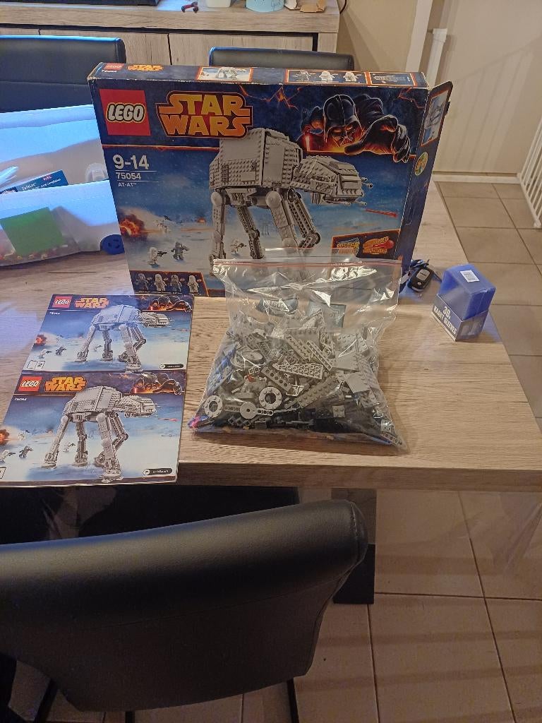 Lego star wars: 75054 atat, Ophalen, Zo goed als nieuw, Complete set, Lego