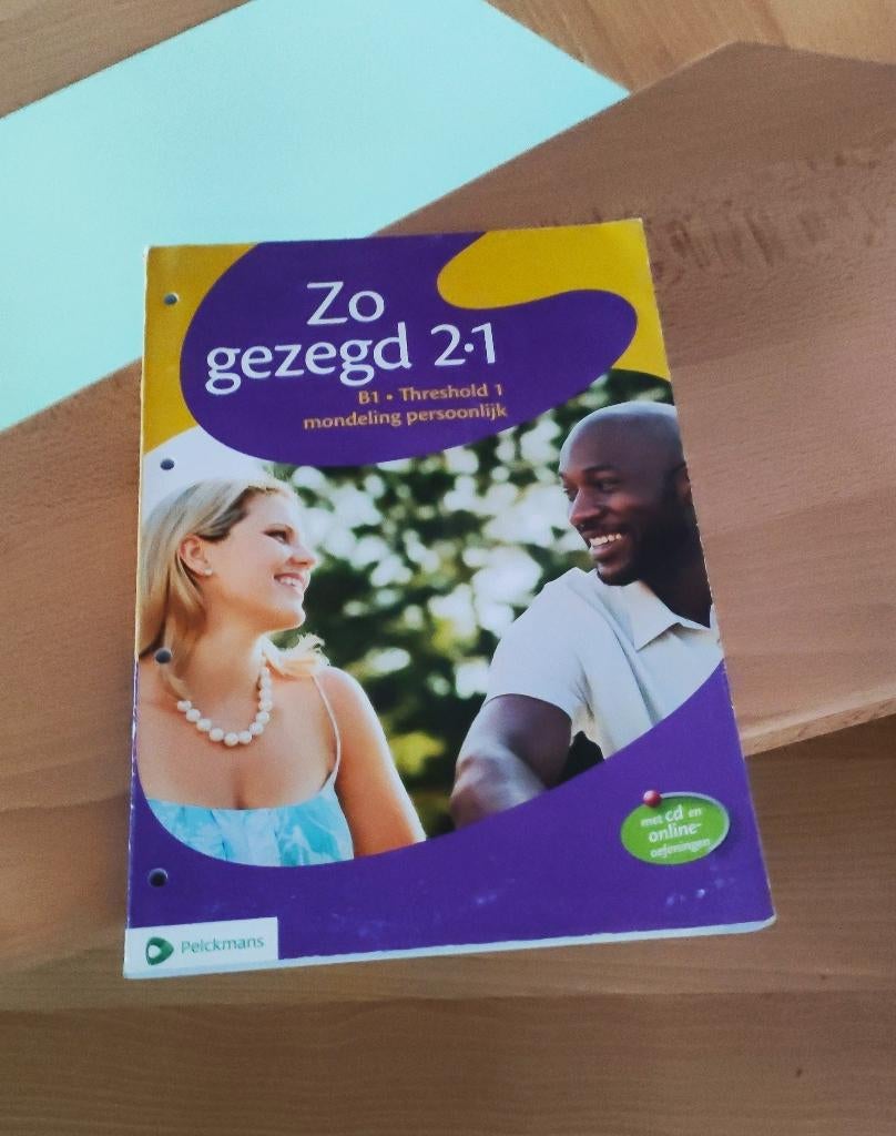 zo gezegd 2.1, Livres, Enlèvement, Comme neuf, Néerlandais