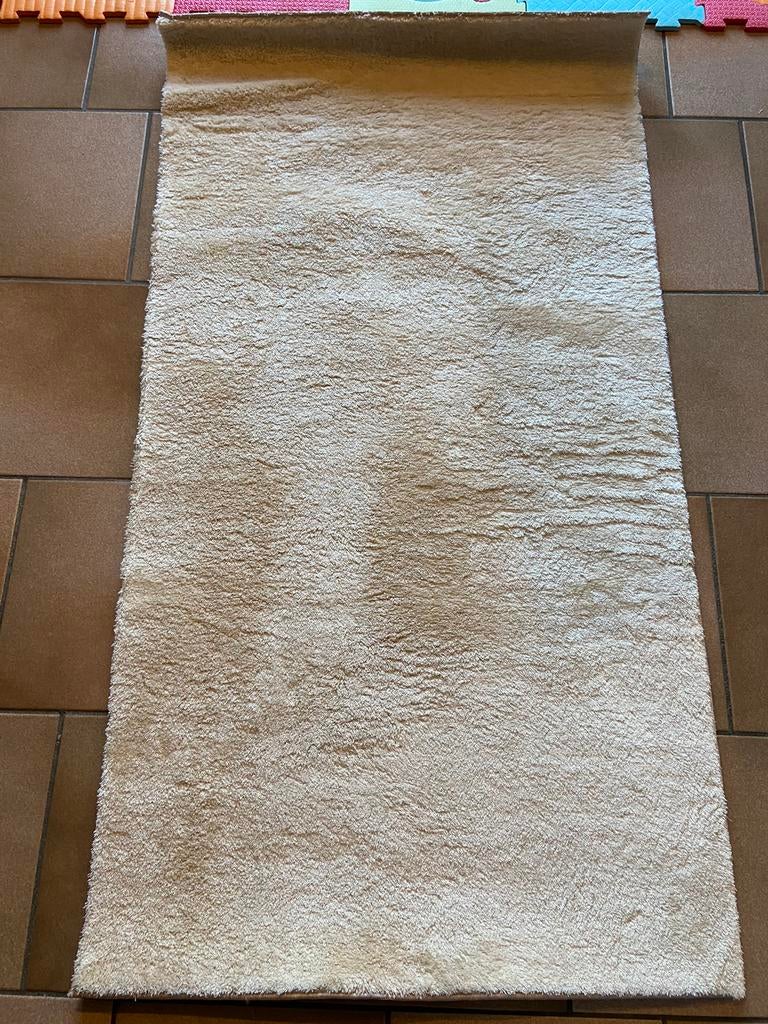 Tapis moquette poils courts, Neuf, Crème