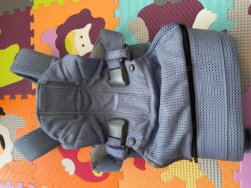 Porte bébé Babybjörn one air mess 3D bleu, Kinderen en Baby's, Ophalen