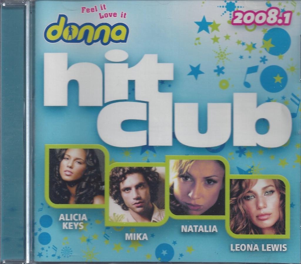 DONNA'S HIT CLUB 2008 (4 CompilatieCD's), Cd's en Dvd's, Ophalen of Verzenden, Zo goed als nieuw, Dance