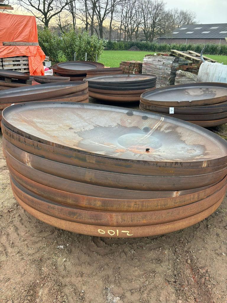 Vuurschaal xxl 70øcm t/m 240øcm plantenbak,waterschaal staal, Tuin en Terras, Ophalen, Nieuw
