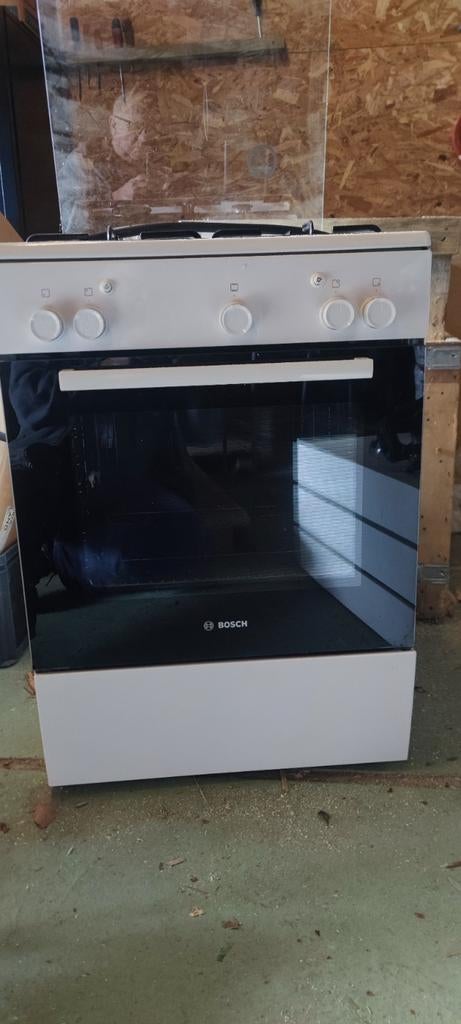 Bosch kookvuur op gas, Ophalen, Gas