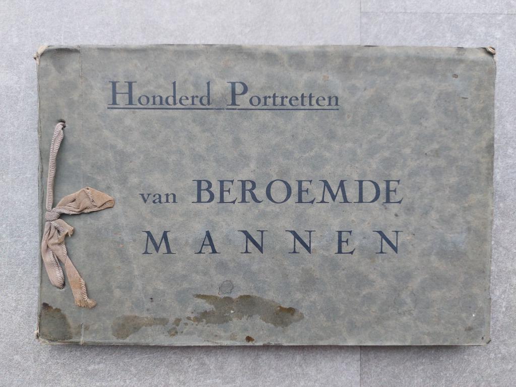 Honderd portretten van beroemde mannen, Enlèvement ou Envoi, Utilisé, Gutermann, Album d'images