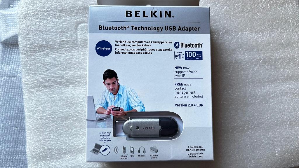Belkin Bluetooth usb adapter pc, Ophalen, Gebruikt