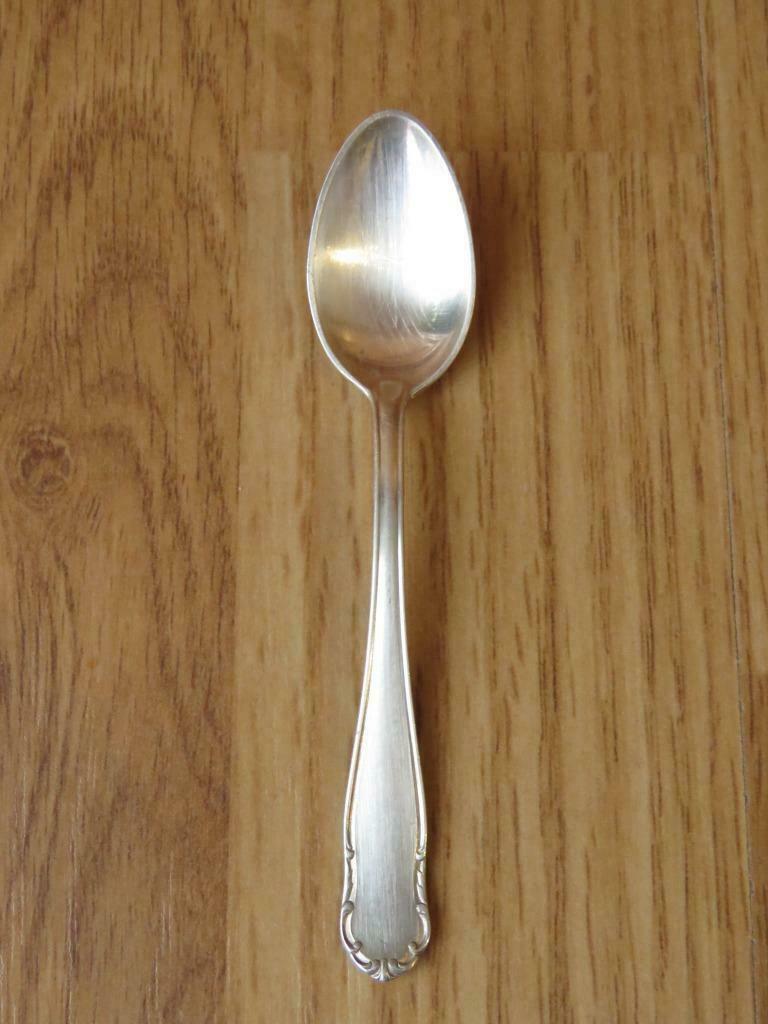 Antique superbe petite cuillère en argent, Enlèvement ou Envoi, Argent