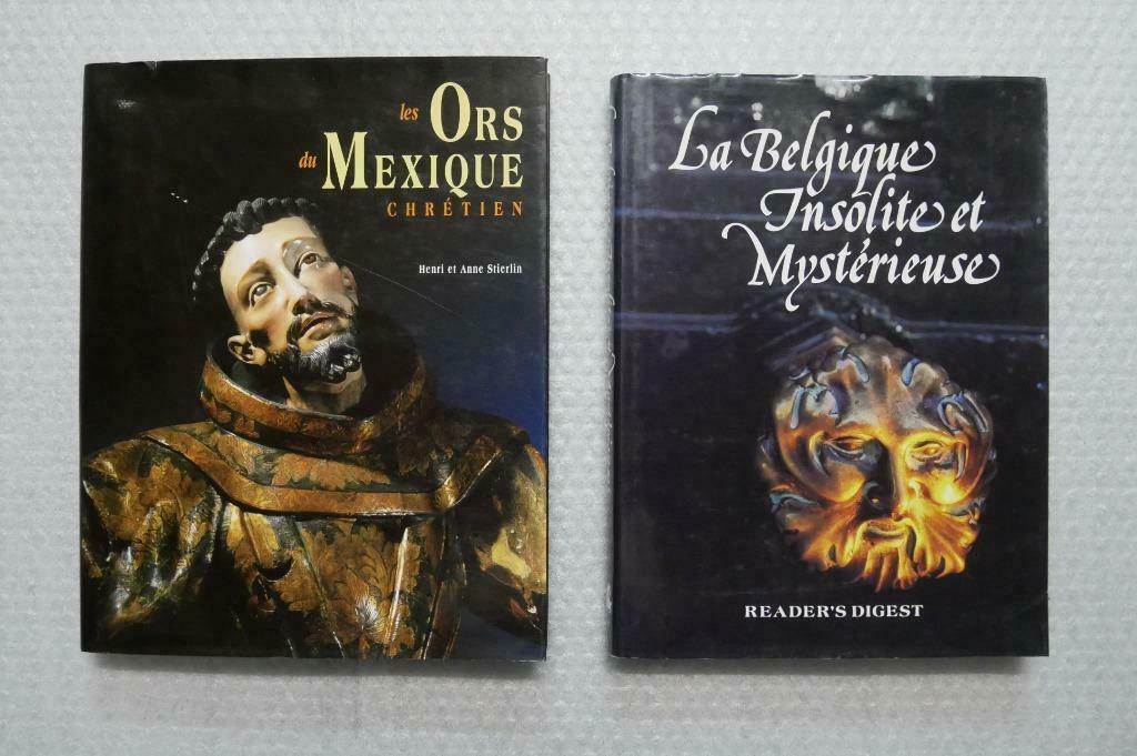 Livre Les Ors du Mexique chrétien / La Belgique insolite et, Enlèvement ou Envoi