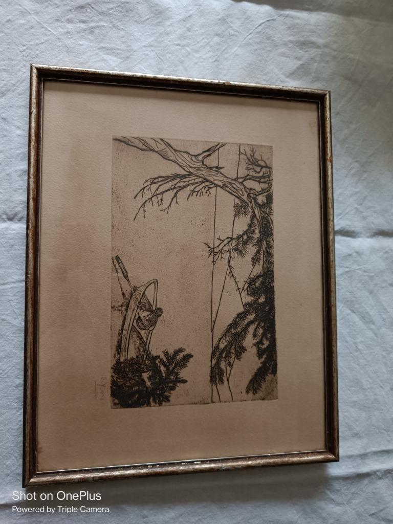 pentekening  Eugeen Yoors, Enlèvement
