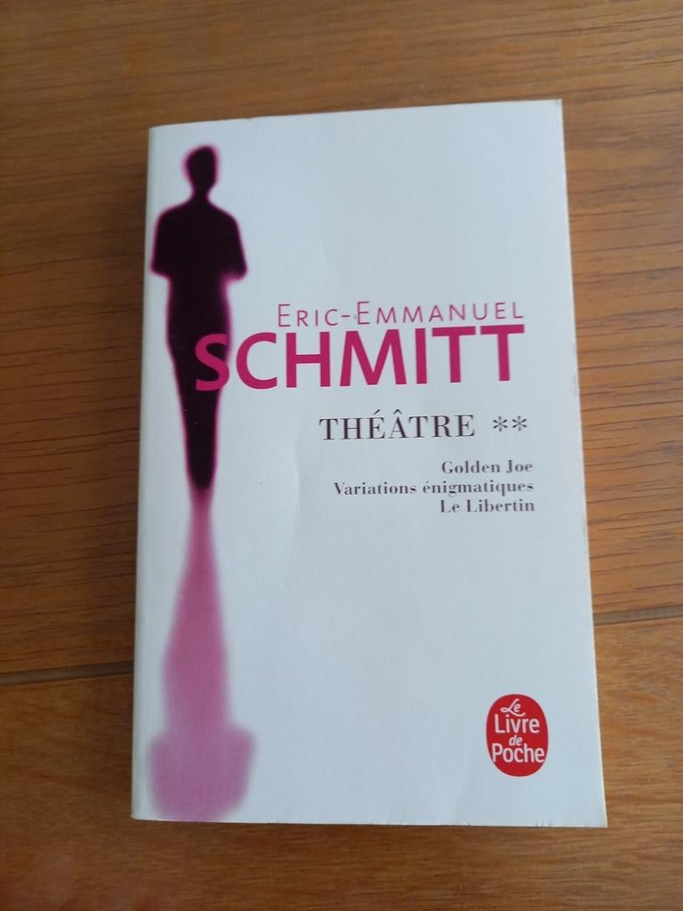 Le libertin, Variations énigmatiques,Golden Joe E.E. SCHMITT, Enlèvement, Utilisé
