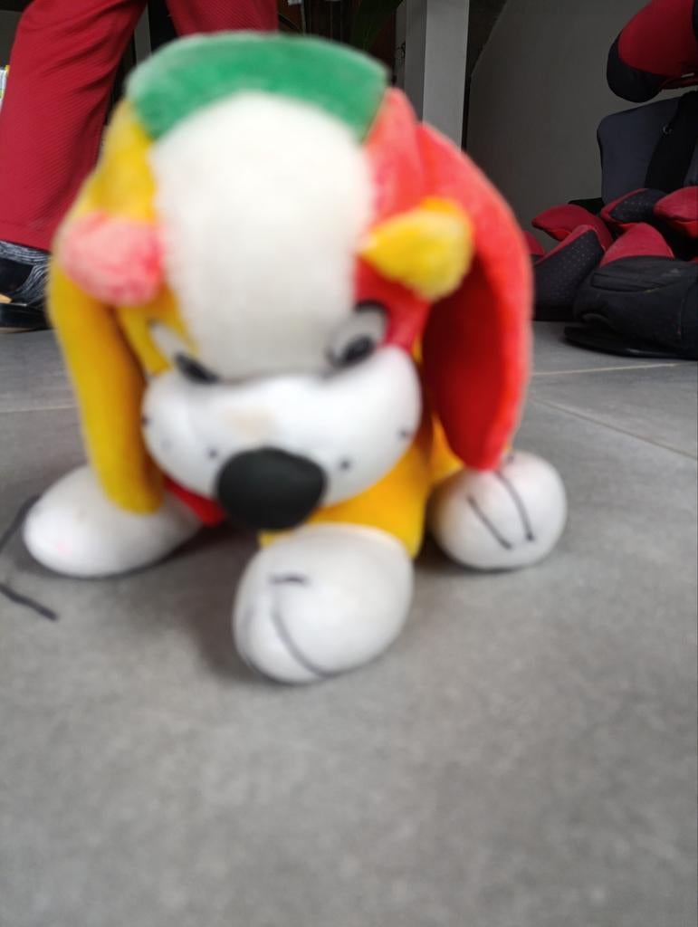 Knuffel hondje, Enlèvement, Comme neuf