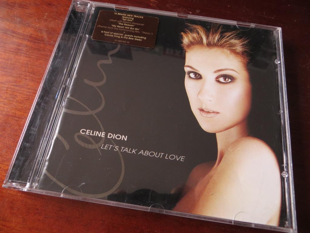 CELINE DION " LET'S TALK ABOUT LOVE " CD ALBUM, Envoi, Comme neuf