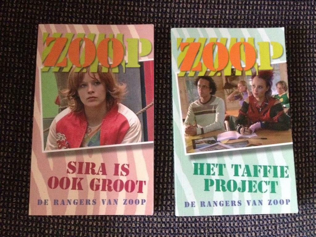 Rangers van Zoop : Sira is ook groot + Het Taffie project, Ophalen of Verzenden, Gelezen, Nickelodeon
