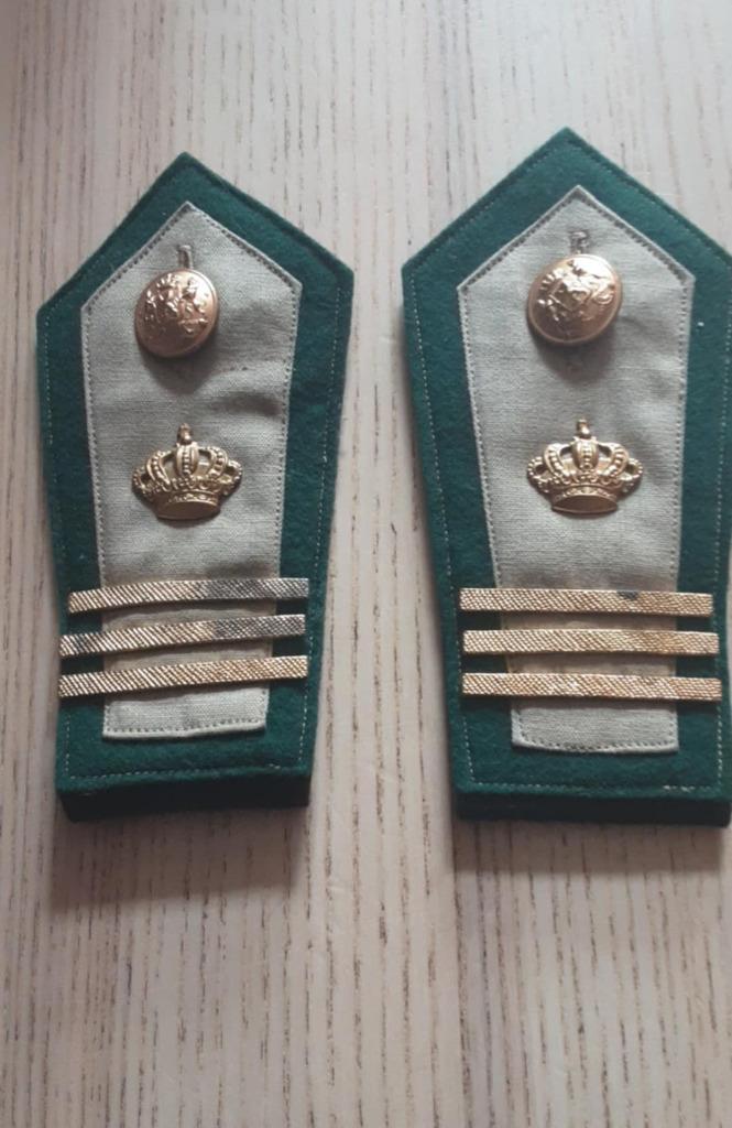 Belgische politie van Congo abl epauletten, Verzenden, Landmacht, Embleem of Badge