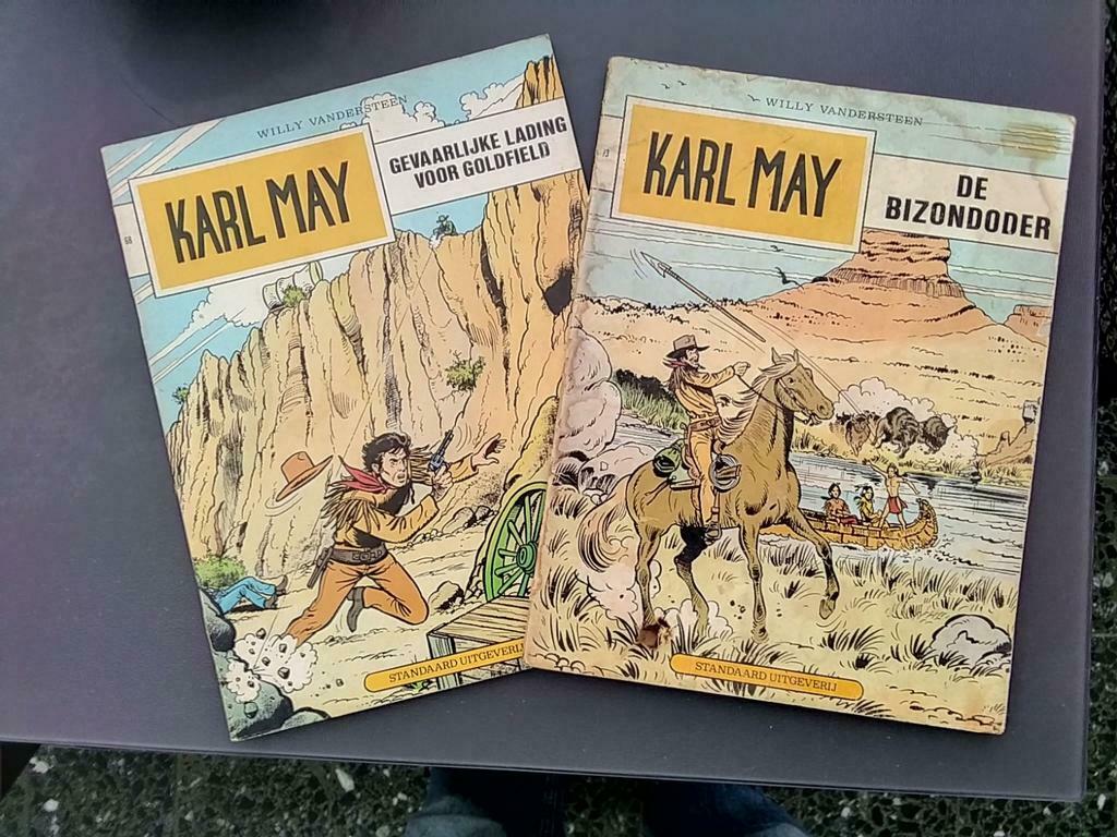 2 strips Karl May, Enlèvement ou Envoi, Utilisé