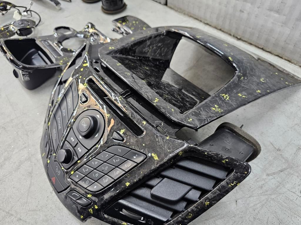 Forged Carbon interieur trims Ford Fiesta mk7, Ophalen, Nieuw, Ford