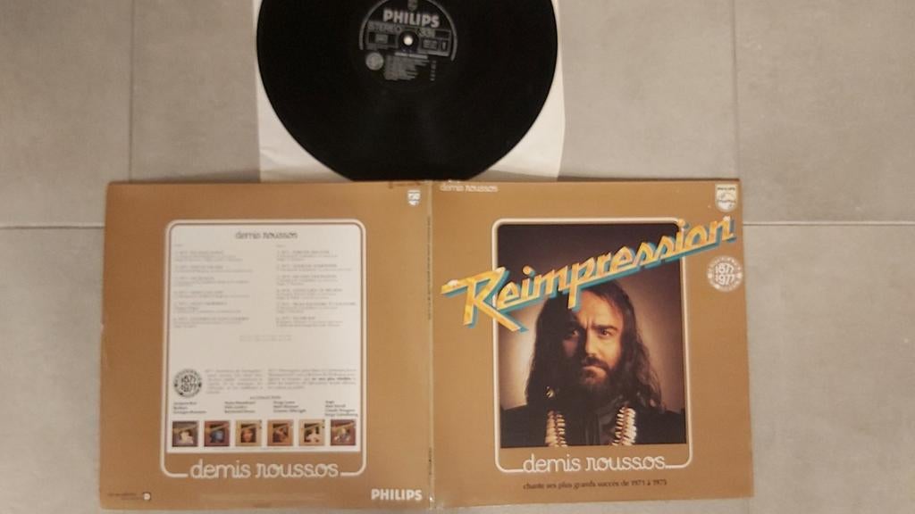 Demis Roussos  - Réimpression, Enlèvement ou Envoi, Comme neuf, 12 pouces