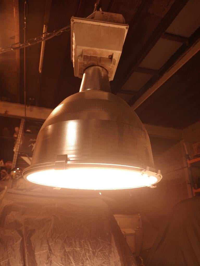 10 grandes lampes industrielles vintage, Enlèvement
