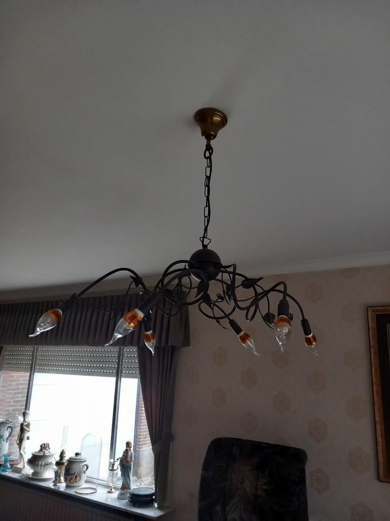 Luster, Huis en Inrichting, Lampen | Kroonluchters, Ophalen