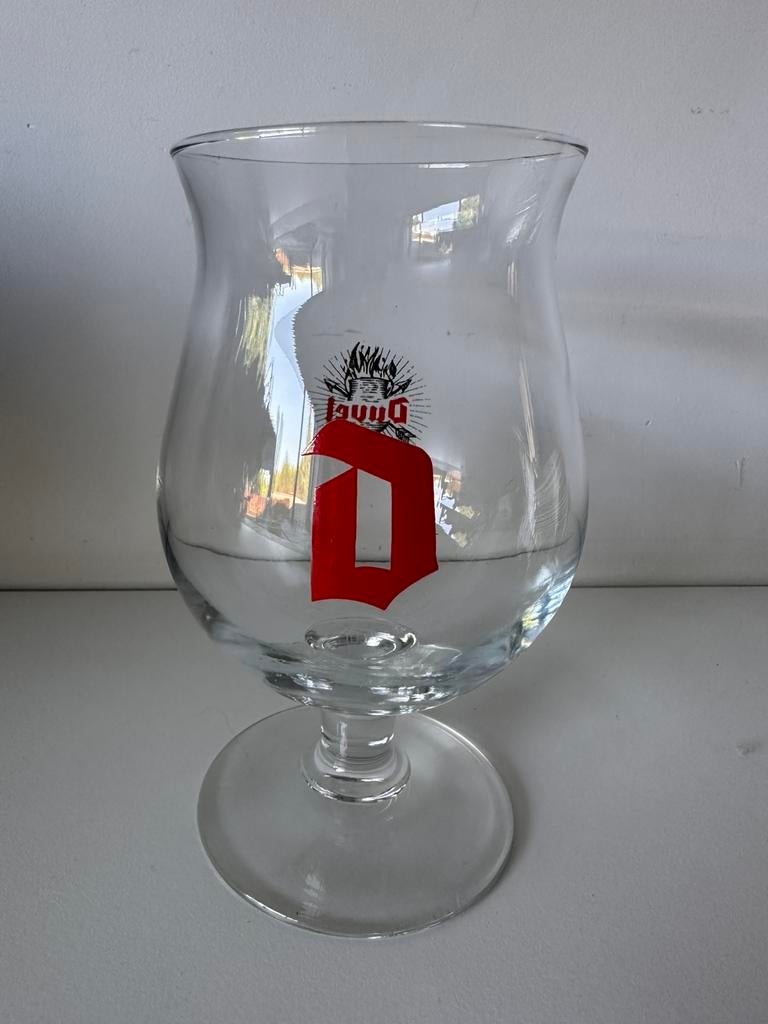 Duvel glas, Ophalen of Verzenden, Zo goed als nieuw, Bierglas