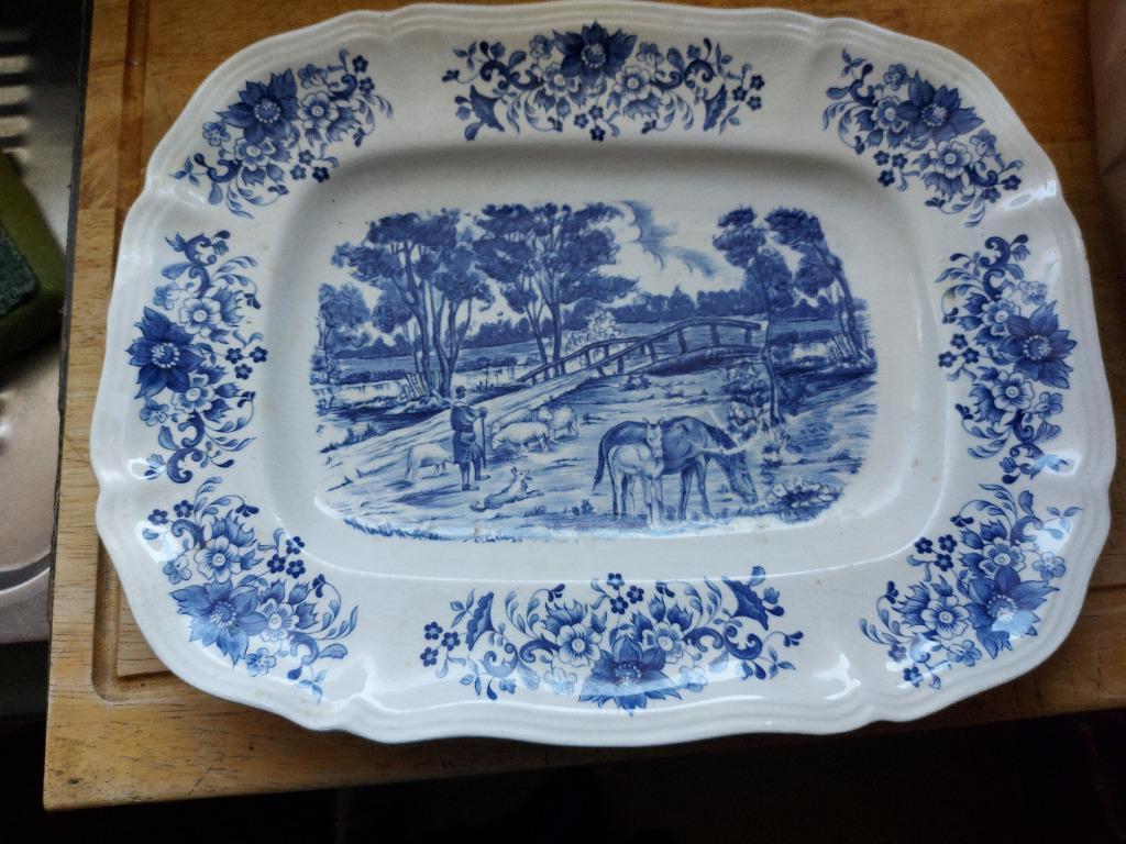 plat ancien, Antiquités & Art, Enlèvement ou Envoi