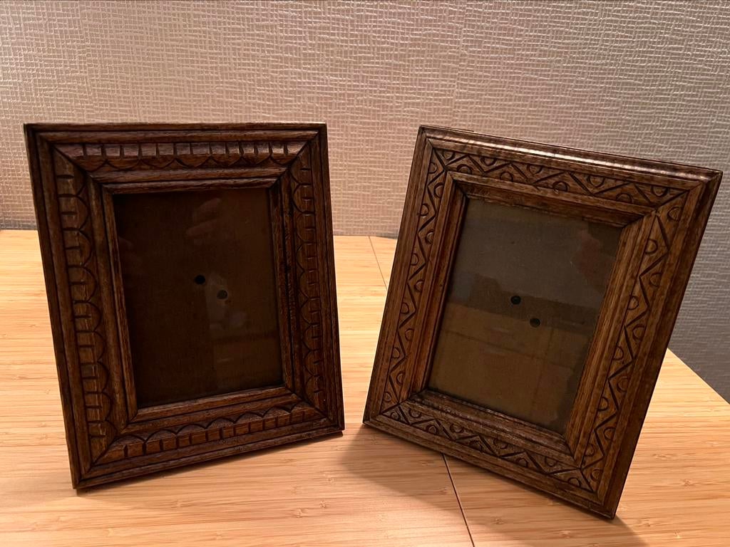 Fotolijsten in degelijk materiaal., Ophalen of Verzenden, Zo goed als nieuw
