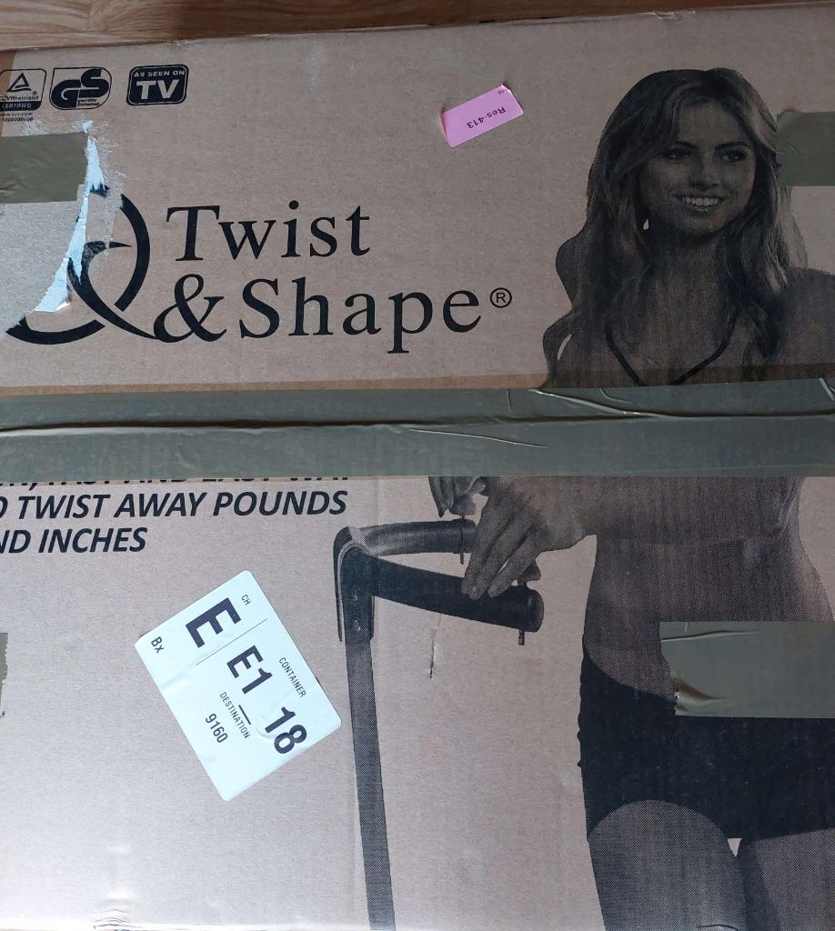 Twist & Shape Trainer, Ophalen, Benen, Stepapparaat, Zo goed als nieuw