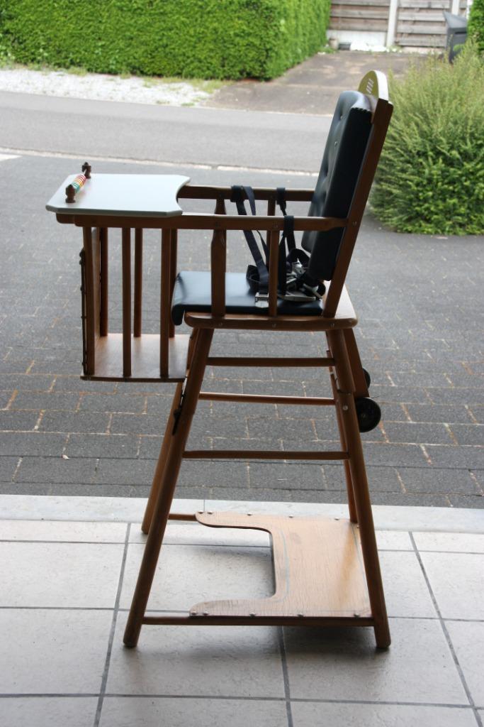 Oude, antieke kinderstoel, Ophalen, Gebruikt, Overige typen, Gordel(s)