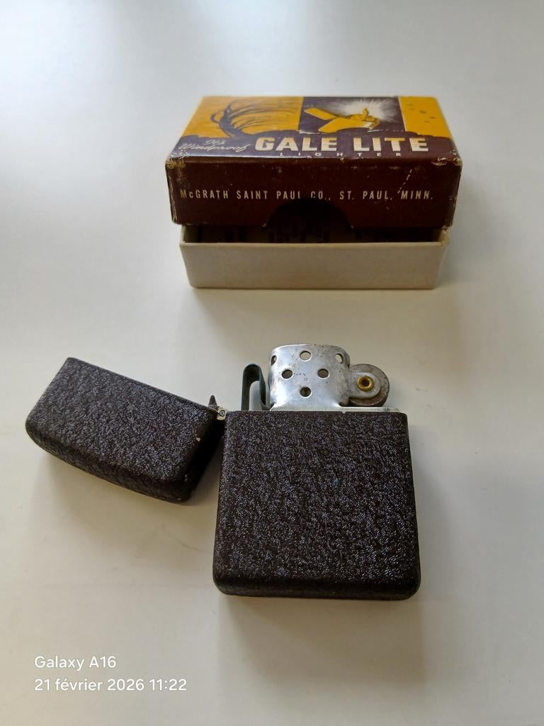 Briquet  GALE LITE ww2., Collections, Objets militaires | Seconde Guerre mondiale, Enlèvement ou Envoi, Autres