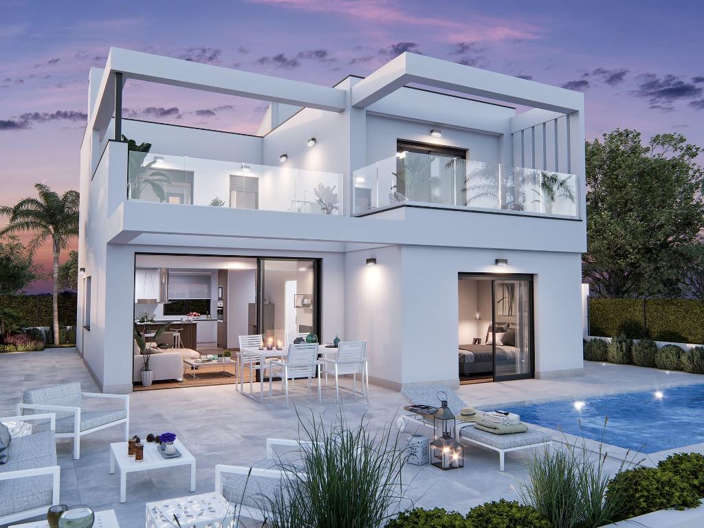 Prachtige Frontline villa met 4 slaapkamers op Roda Golf, Spanje, Woonhuis, Roda Golf Resort, Overige