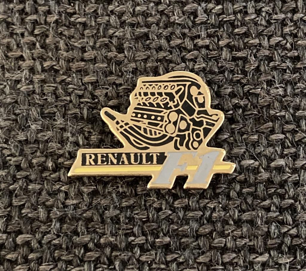 PIN - RENAULT - F1 - FORMULE 1, Verzamelen, Verzenden, Gebruikt, Sport, Speldje of Pin