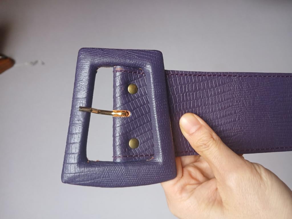Echt leder riem, Ophalen of Verzenden, Zo goed als nieuw, Echt leder