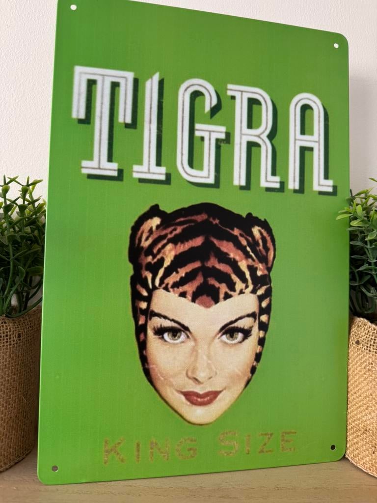 Panneau d'affichage en métal Tigra, Enlèvement ou Envoi, Neuf, Panneau publicitaire
