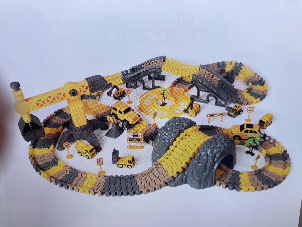circuit de voiture Tumama Kids (tout terrain chantier), Électrique, Enlèvement, À monter soi-même, Circuit