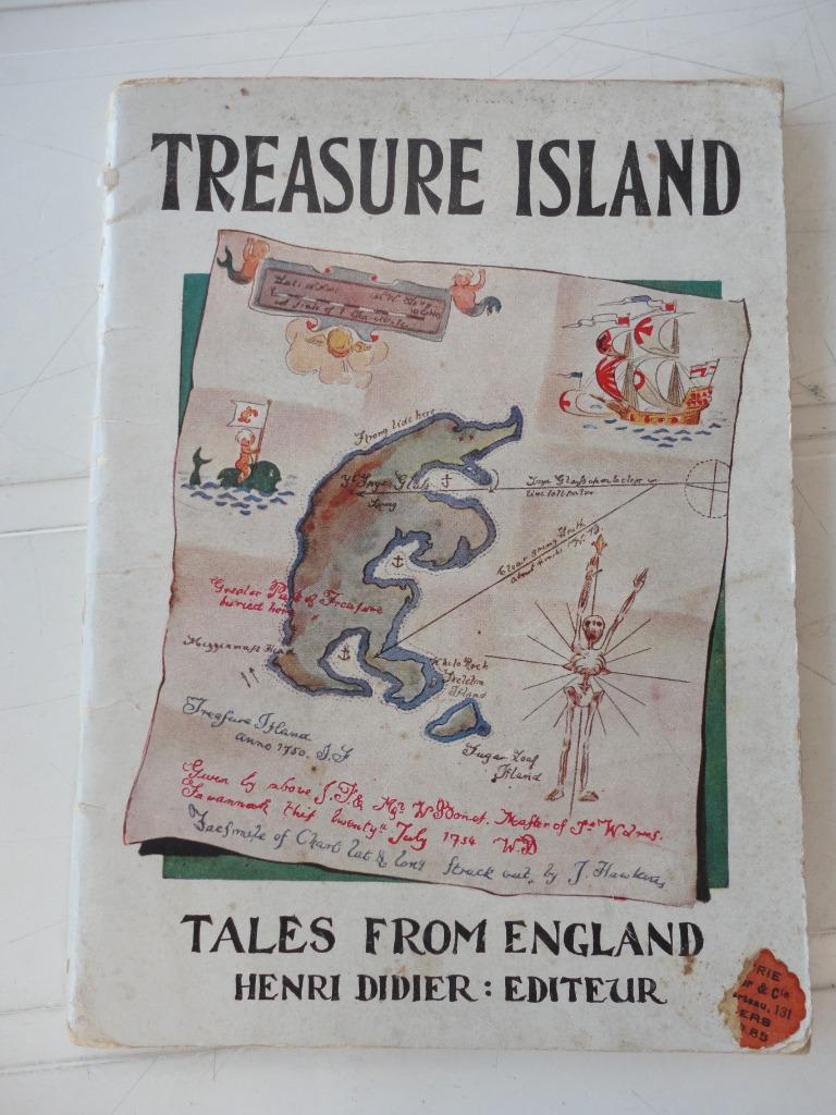 Treasure island (I.Stevenson) – 1938 – 83 pages, Gelezen, Europa overig, I.Stevenson, Ophalen of Verzenden