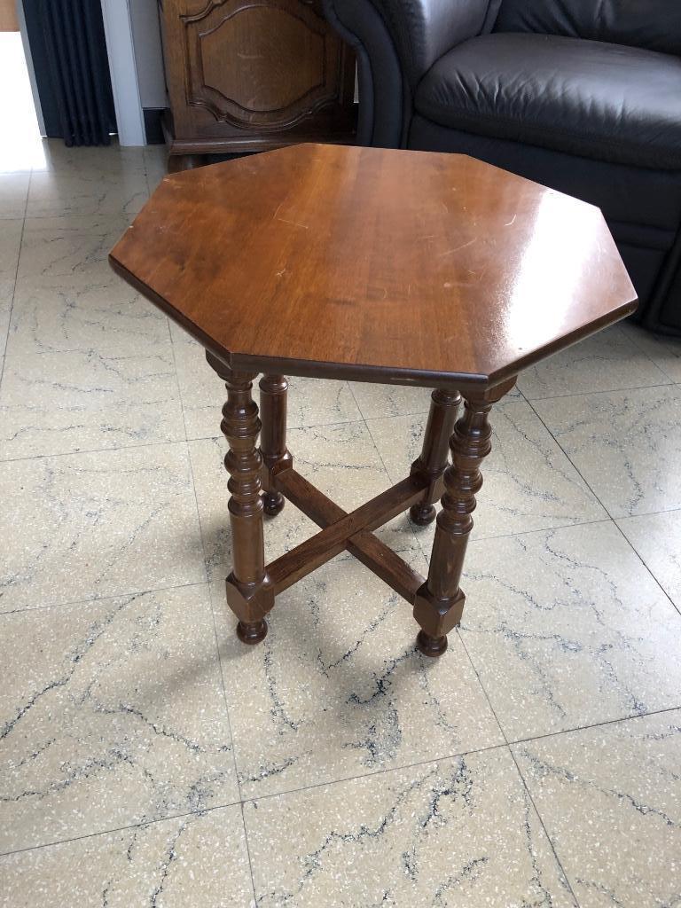 Kerselaar Bijzet tafeltje, Zeshoekig, 45 tot 60 cm, Minder dan 55 cm, Klassiek, Ophalen of Verzenden