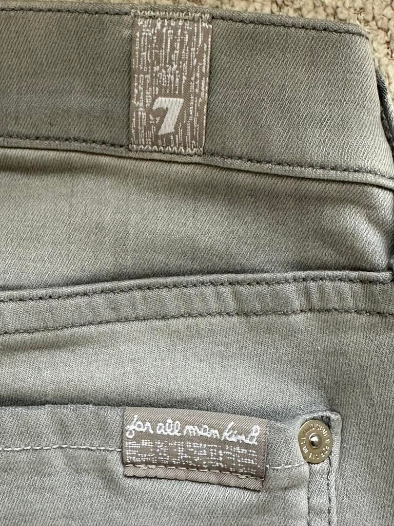 NIEUW skinny jeans 7 for all mankind, Kleding | Dames, Nieuw, Ophalen of Verzenden, W27 (confectie 34) of kleiner, Grijs